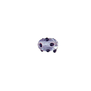 Bumpy raised small size Glass Beads 3833