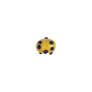 Bumpy raised small size Glass Beads 3843