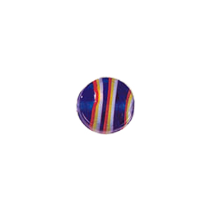 Multi color striped stringer Glass Beads 3887