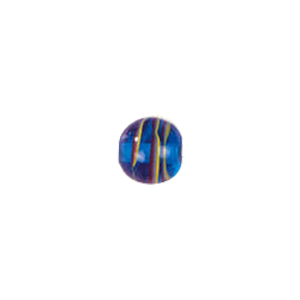 Multi color striped stringer Glass Beads 3876