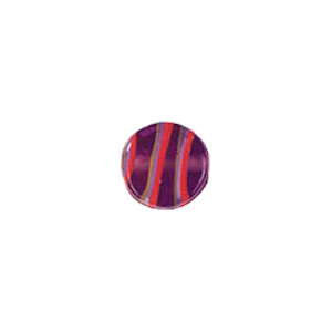 Multi color striped stringer Glass Beads 3893
