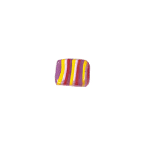Multi color striped stringer Glass Beads 3900
