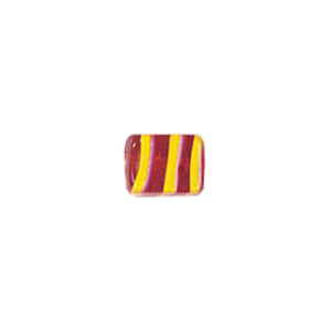 Multi color striped stringer Glass Beads 3903