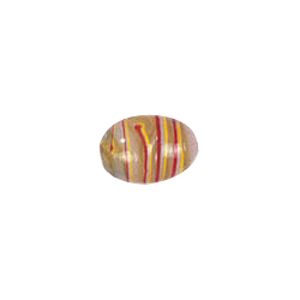Multi color striped stringer Glass Beads 3918