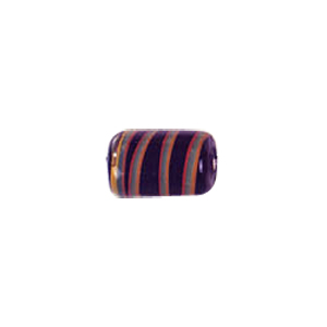 Multi color striped stringer Glass Beads 3929