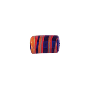 Multi color striped stringer Glass Beads 3931