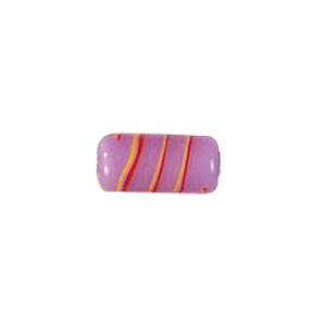 Multi color striped stringer Glass Beads 3932