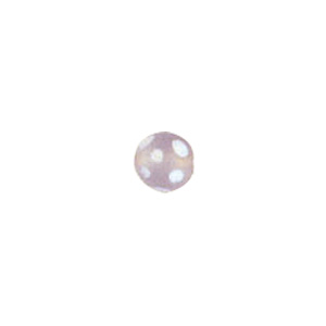 Dotted Candy Frosted Glass Beads 4049