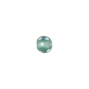 Dotted Candy Frosted Glass Beads 4050