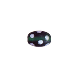 Dotted Candy Frosted Glass Beads 4080