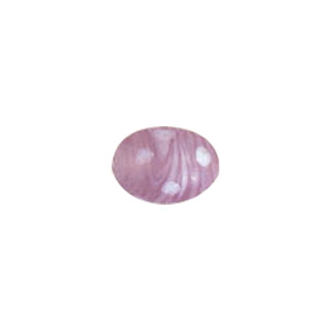Dotted Candy Frosted Glass Beads 4086