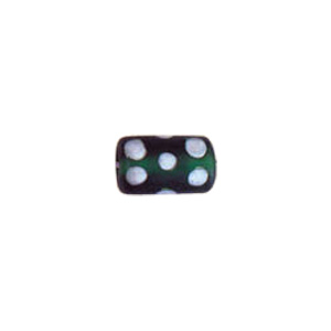 Dotted Candy Frosted Glass Beads 4097