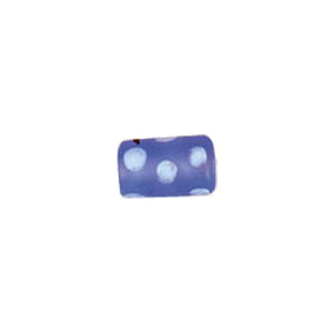 Dotted Candy Frosted Glass Beads 4099