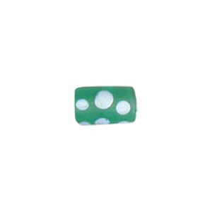 Dotted Candy Frosted Glass Beads 4101
