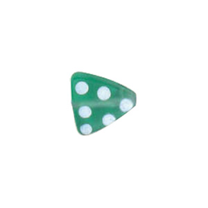 Dotted Candy Frosted Glass Beads 4109