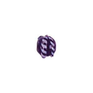 Twisted stripes raised Lamp Glass Beads 4238