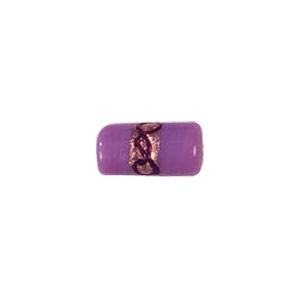 Gold band w or swirly design Lampworked Glass Beads 4255