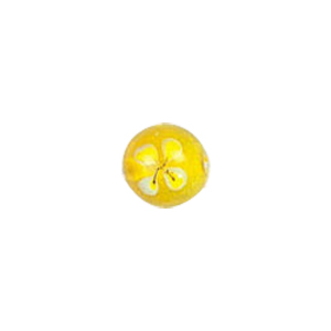 Flower design Lampworked Glass Beads 4262