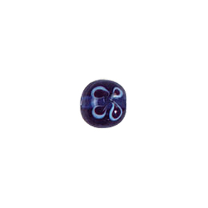Flower design Lampworked Glass Beads 4267