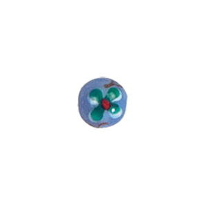Flower design Lampworked Glass Beads 4275