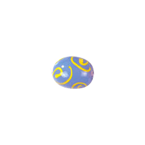 Swirly Lampworked Glass Beads 4373