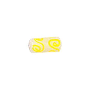 Swirly Lampworked Glass Beads 4396