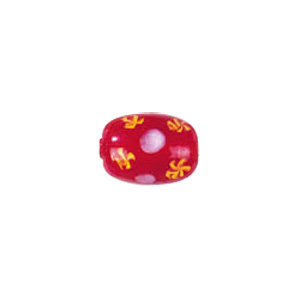 Twisty Swirly Lampworked Glass Beads 4416