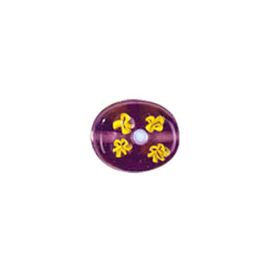 Twisty Swirly Lampworked Glass Beads 4419
