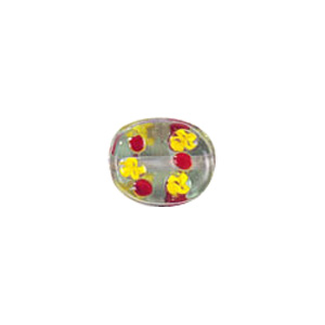 Twisty Swirly Lampworked Glass Beads 4420