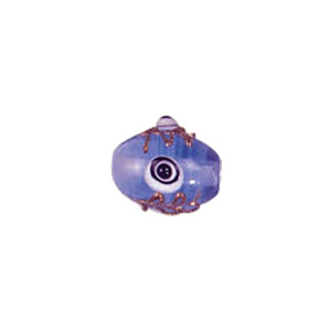 Multi layered Bumpy Beads with dots and swirls Lampworked Glass Beads 4450