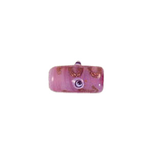 Multi layered Bumpy Beads with dots and swirls Lampworked Glass Beads 4467