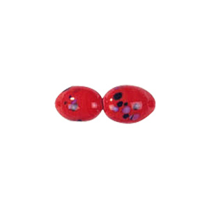 Multi color flakes fuseion Glass Beads available in single and multi color colors tones 4640