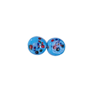 Multi color flakes fuseion Glass Beads available in single and multi color colors tones 4650
