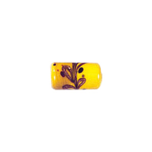 Goldstone swirl pattern with fused glass flakes Lampworked Glass Beads 4731