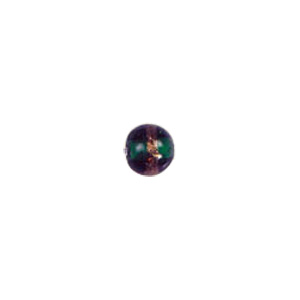 Goldstone band with dots Lampworkerd Glass Beads 4746