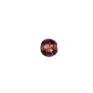 Goldstone band with dots Lampworkerd Glass Beads 4758
