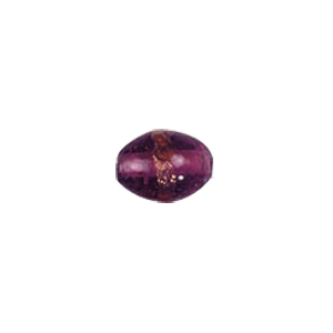 Goldstone band with dots Lampworkerd Glass Beads 4784