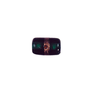 Goldstone band with dots Lampworkerd Glass Beads 4818