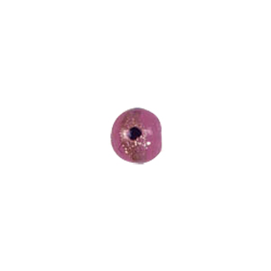 Goldstone band with dots Lampworkerd Pastel Glass Beads 4841
