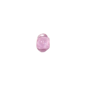 Color lined Triangle Glass Beads 4966