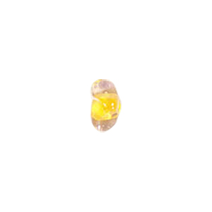 Color lined Triangle Glass Beads 4969