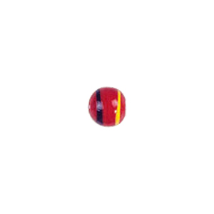 Stringer Striped Pastel Lampwork Glass Beads in 3 color tones 5006