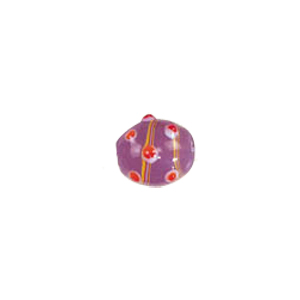 Multi stringer Lampwork Glass Beads w or  bumpy dots 5030