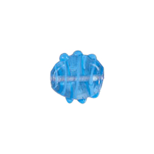 Stringer Striped Pastel Lampwork Glass Beads w or  bumpy dots 5080
