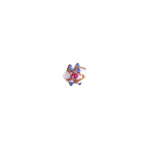 Goldstone Lampworked mini size Glass Beads 5088