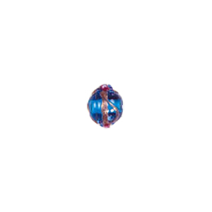 Goldstone Lampworked mini size Glass Beads 5095