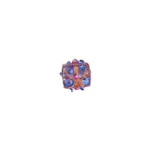 Goldstone Lampworked Small size Glass Beads 5134