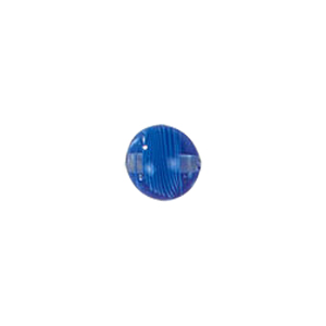 Feather design Round shaped Lampworked Glass Beads 5172