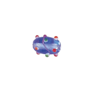Swirly stringer w or Bumpy Oval Lampworked Glass Beads 5289