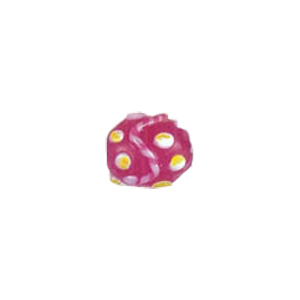 Swirly stringer w or Bumpy Oval Lampworked Glass Beads 5293